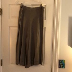 Catherine Andre taupe cropped knit pant. XXL